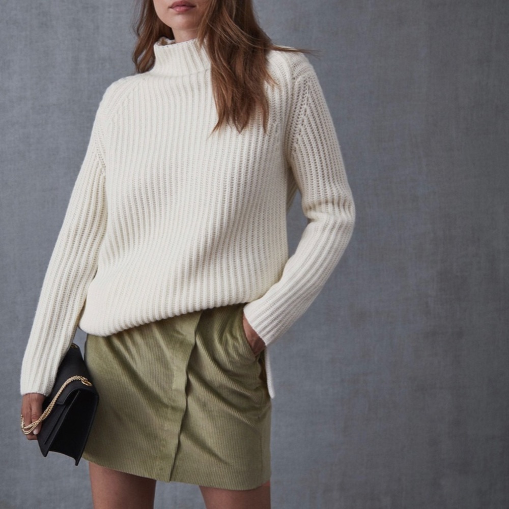 Reiss Corduroy Mini Skirt